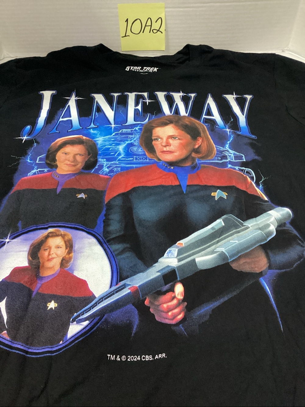 Black Janeway Graphic Short Sleeve Tee